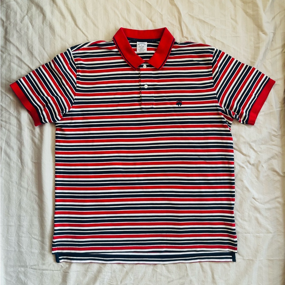 Brooks Brothers Multicolor Striped Polo Shirt
